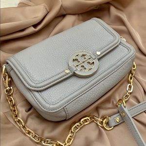 Tory Burch Mini Gray Crossbody Bag